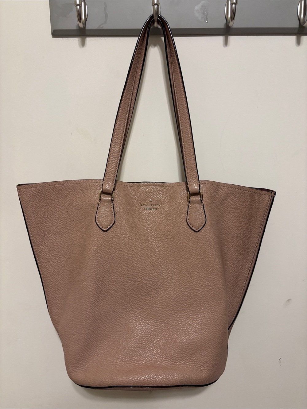 kate spade Pebbled Blush Tote